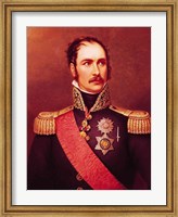 Framed Portrait of Prince Eugene de Beauharnais