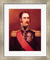 Framed Portrait of Prince Eugene de Beauharnais