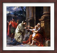 Framed Belisarius Begging for Alms, 1781