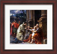 Framed Belisarius Begging for Alms, 1781