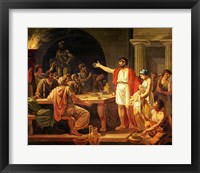 Framed Study for Lycurgus Showing the Ancients of Sparta their King, 1791