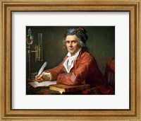 Framed Portrait of Alphonse Leroy, 1783