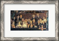 Framed Consecration of the Emperor Napoleon and the Coronation of the Empress Josephine, Crowd Detail