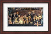 Framed Consecration of the Emperor Napoleon and the Coronation of the Empress Josephine, Crowd Detail