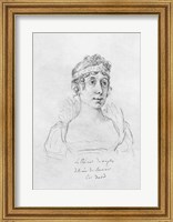 Framed Caroline Bonaparte, Queen of Naples