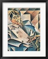 Framed Portrait of Pablo Picasso