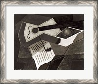 Framed Guitar and Fruit bowl, 1926