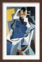 Framed Figure of a Woman, 1917