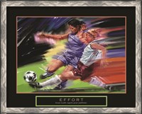 Framed Effort - Soccer