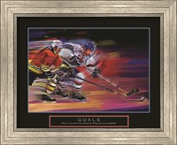 Framed Goals - Hockey