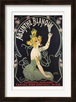 Framed Absinthe Blanqui