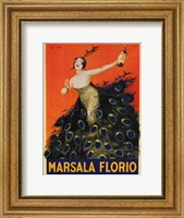 Framed Marsala Florio