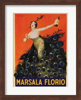 Framed Marsala Florio