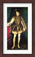 Framed King Charles IX of France