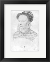 Framed Marguerite of Valois