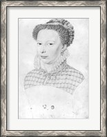 Framed Marguerite of Valois