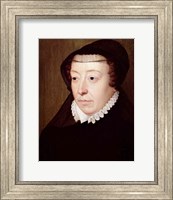 Framed Portrait of Catherine de Medici