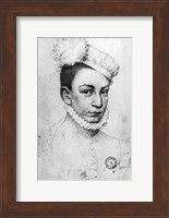 Framed Portrait of King Charles IX of France, 1561
