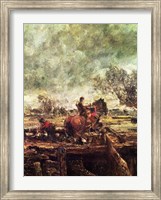 Framed Study for The Leaping Horse