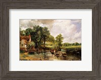 Framed Hay Wain, 1821