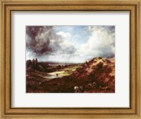 Framed Branch Hill Pond, Hampstead Heath, 1828