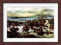 Framed Death of Charles the Bold at the Battle of Nancy