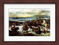 Framed Death of Charles the Bold at the Battle of Nancy