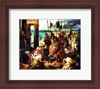 Framed Crusaders' entry into Constantinople