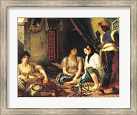Framed Women of Algiers in their Apartment, 1834
