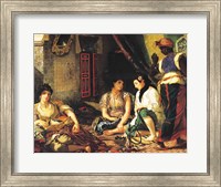 Framed Women of Algiers in their Apartment, 1834