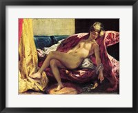 Framed Reclining Odalisque