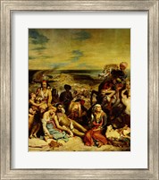 Framed Scenes from the Massacre of Chios, 1822