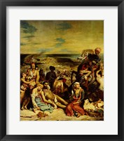 Framed Scenes from the Massacre of Chios, 1822