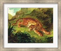 Framed Tiger and Snake, 1858