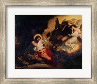 Framed Christ in the Garden of Olives, 1827