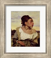 Framed Young Orphan in the Cemetery, 1824
