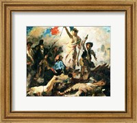 Framed Study for Liberty Leading the People