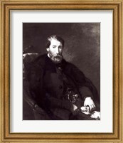 Framed Portrait of Alfred Bruyas