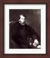Framed Portrait of Alfred Bruyas