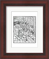 Framed Study for The Death of Sardanapalus