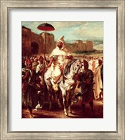 Framed Abd Ar-Rahman Sultan of Morocco