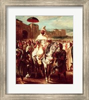 Framed Abd Ar-Rahman Sultan of Morocco