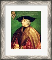 Framed Emperor Maximilian I