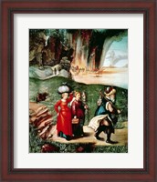 Framed Lot and his Daughters