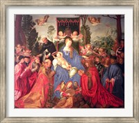Framed Garland of Roses Altarpiece, 1600