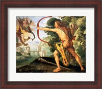 Framed Hercules and the Stymphalian birds, 1600