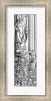Framed Triumphal Arch of Emperor Maximilian I of Germany: Detail of column