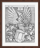 Framed Coat of Arms of the Durer Family