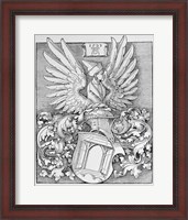 Framed Coat of Arms of the Durer Family