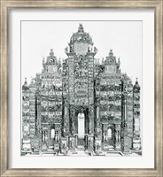 Framed Triumphal Arch of Emperor Maximilian I of Germany